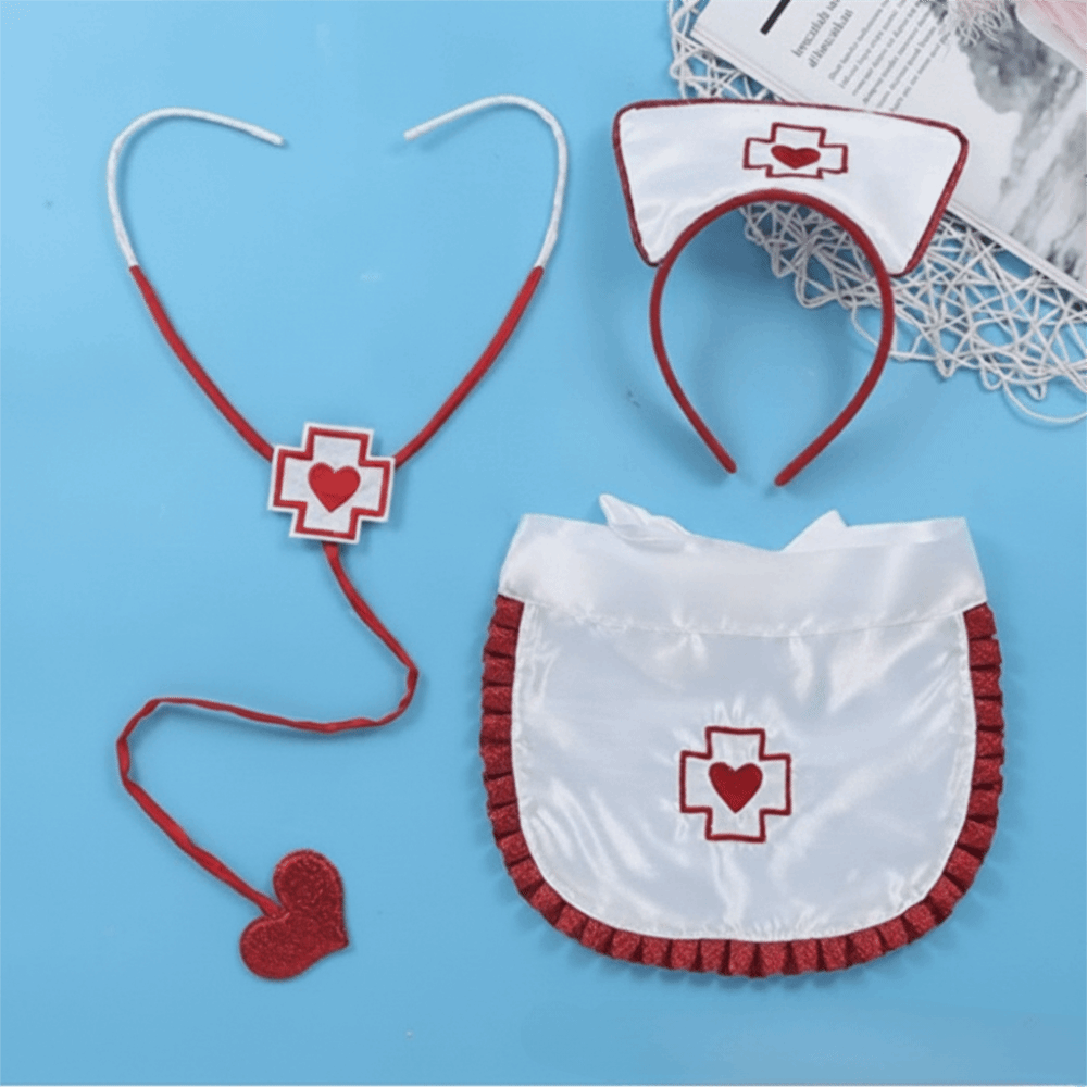 Women Accessories Store - Accessoires de costume d'infirmière pour Halloween,