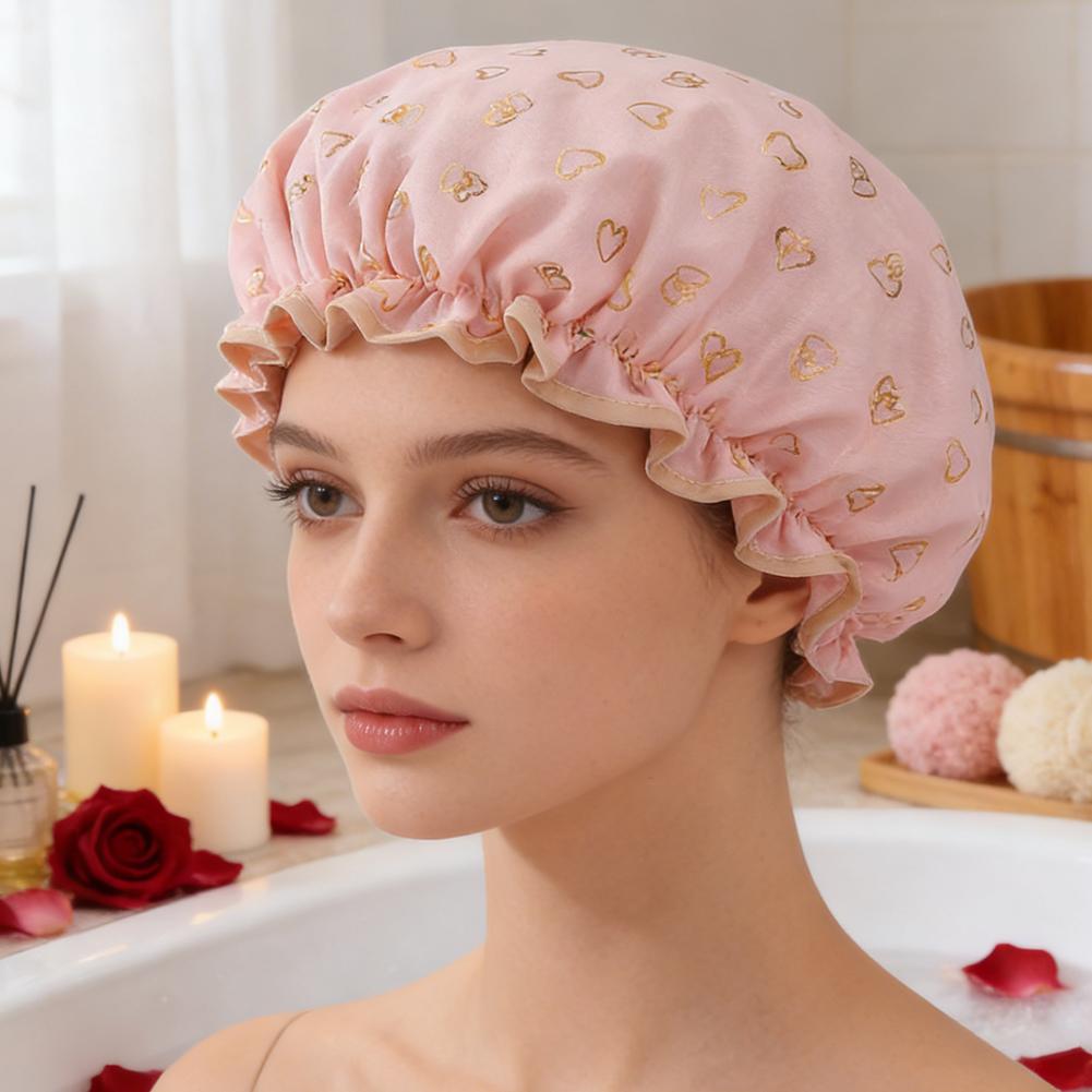 Women'S Essential Accessories - Bonnet de Douche Imperméable Double Couche