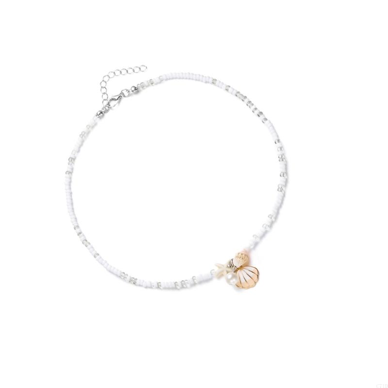 Women'S Essential Accessories - Collier pendentif coquillage à mode, collier