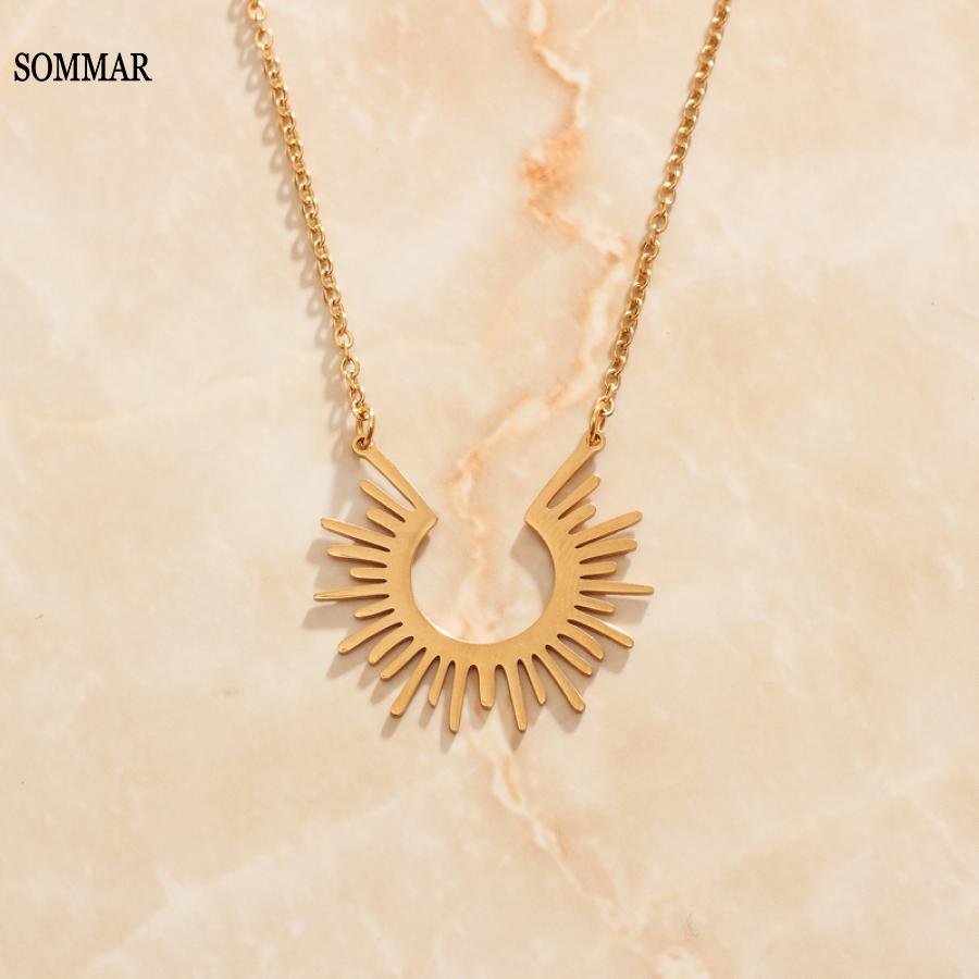 Women Accessories Shop Online - SOMMAR-Colliers et pendentifs en plaqué or