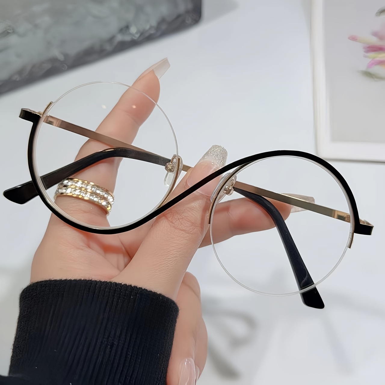 Women Accessories Trending - Nouvelle tendance mode : Lunettes rondes