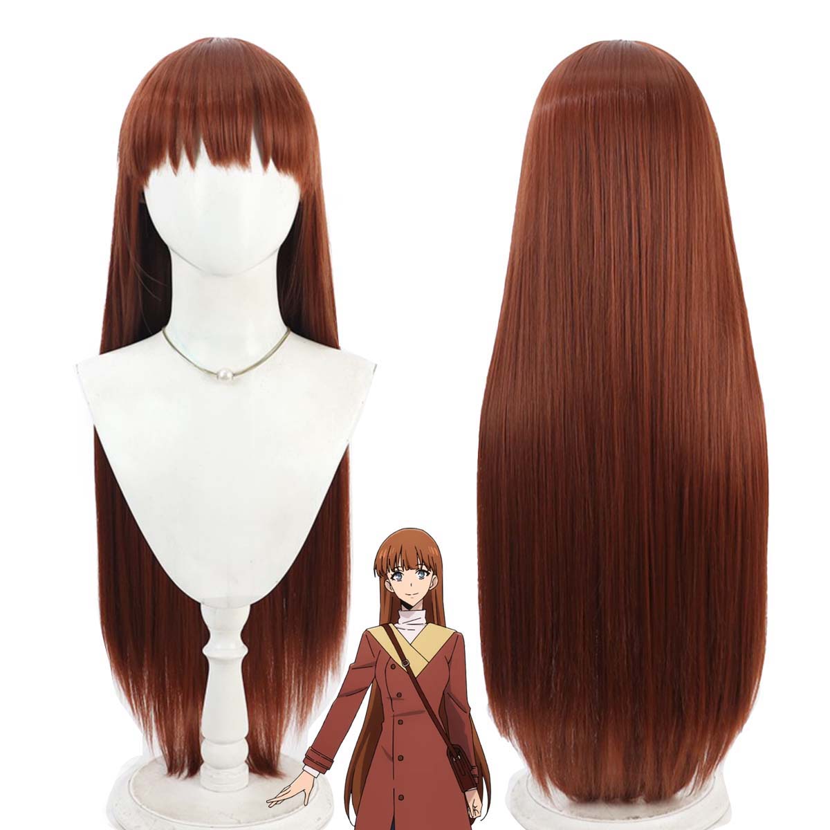 Queen Accessories Solo - Perruque de cheveux longs et raides