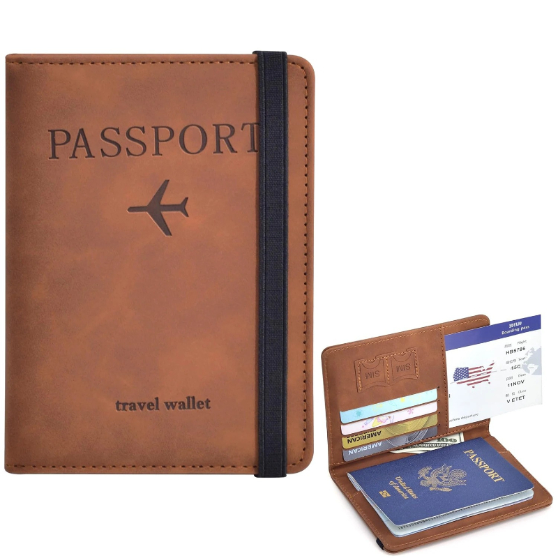 Women'S Essential Accessories - Portefeuille de voyage pour passeport, étui