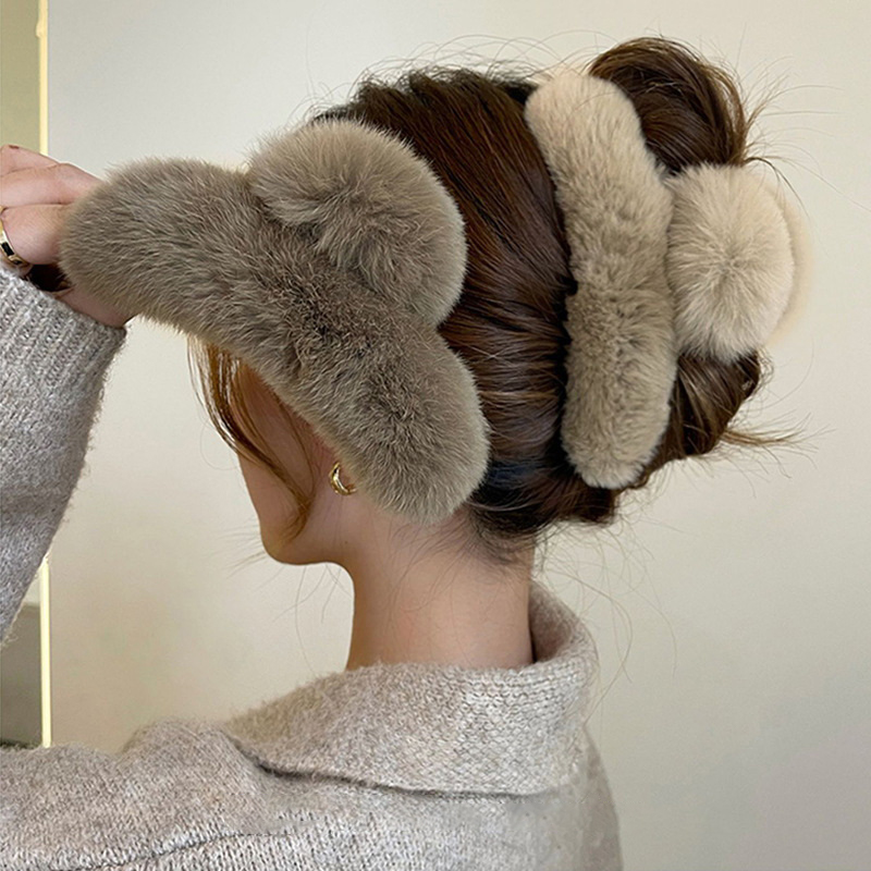Pince à cheveux en fausse four - Hair Claw Clip Set avis et prix
