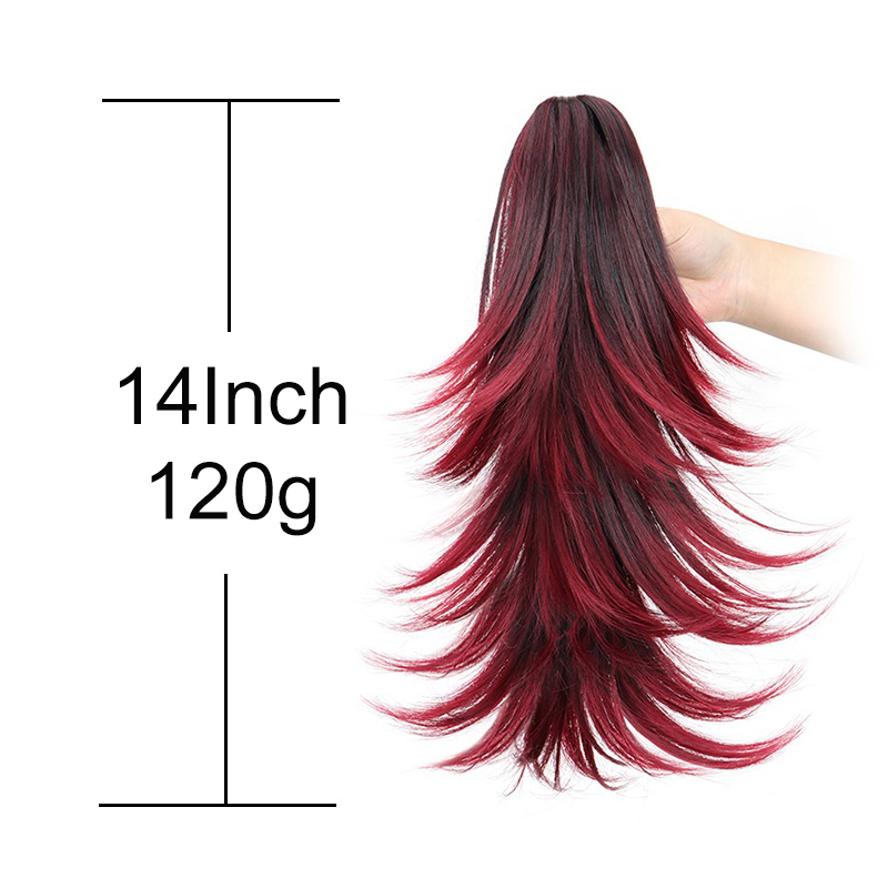 14 pouces synthétique courte b - Hair Claw Clip Set avis et prix