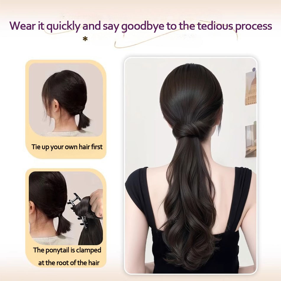 Perruque synthétique Body Wave - Hair Claw Clip Set avis et prix