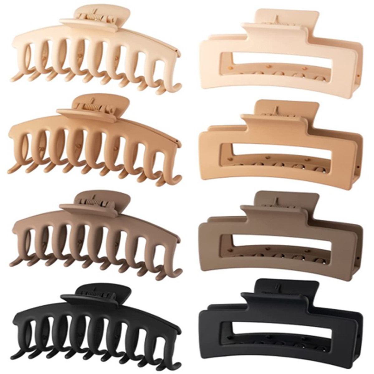 Pinces à cheveux noires pour f - Hair Claw Clip Set avis et prix