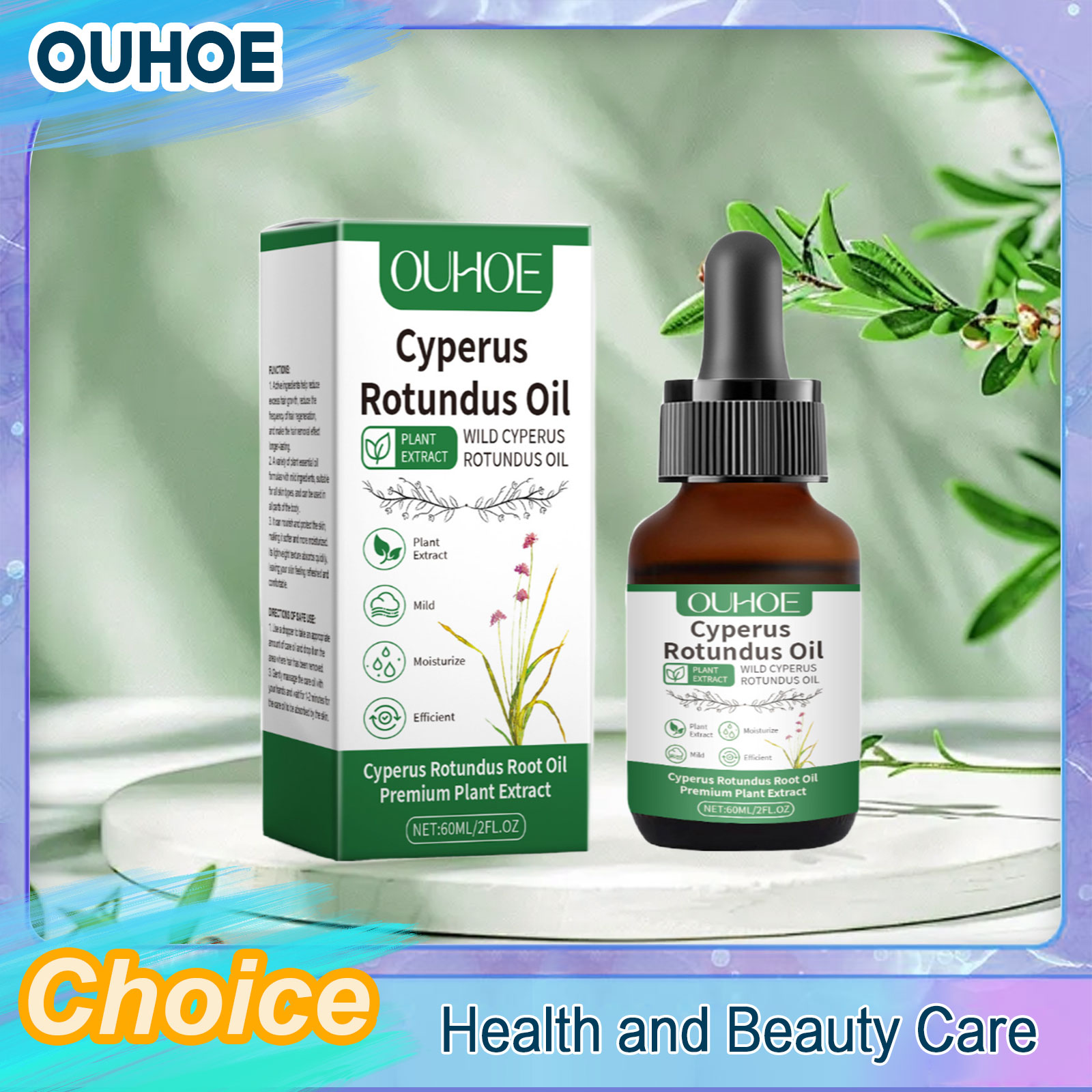 Naturel Cyperus Rotundus Huile - Women Accessories Clearance avis et prix